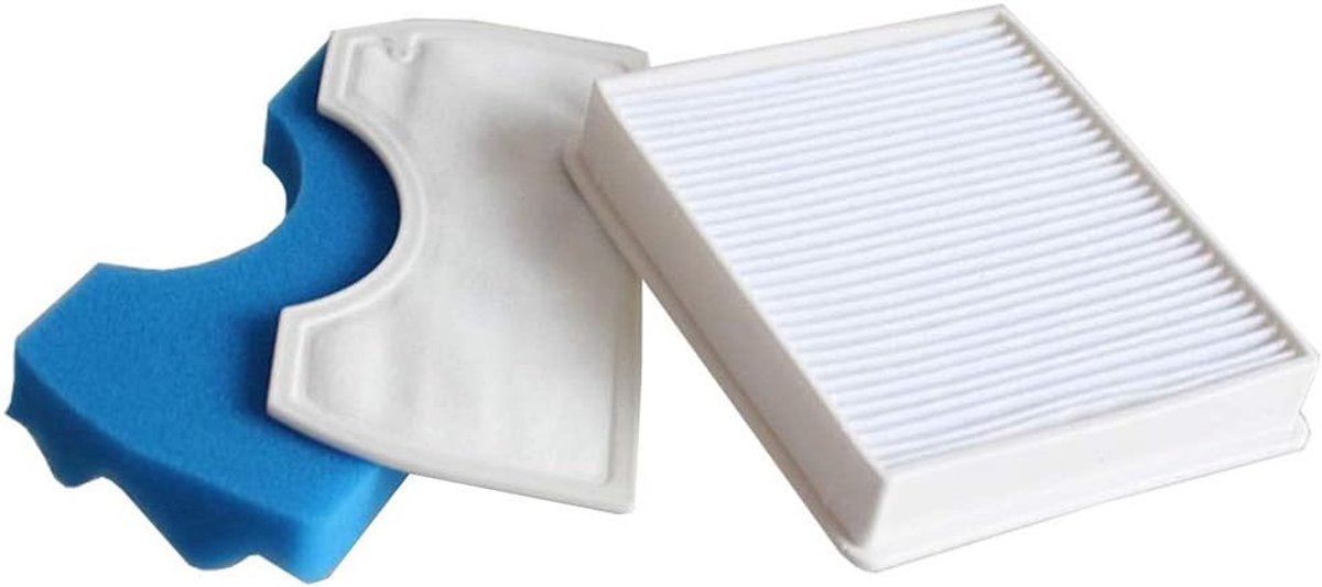 1 stks Stoffilter HEPA Filter + 1 set Blauw HEPA Filters Spons Filter Pad Hoge Kwaliteit Materialen Stofzuiger Accessoires Stoffilters Kit voor Samsung SC4300 SC447