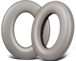 Oorkussens voor Sennheiser HDB 630/Momentum 5/Momentum 4 draadloze hoofdtelefoons, proteïneleer earpads cushions geluidsisolerend schuim hoge dichtheid