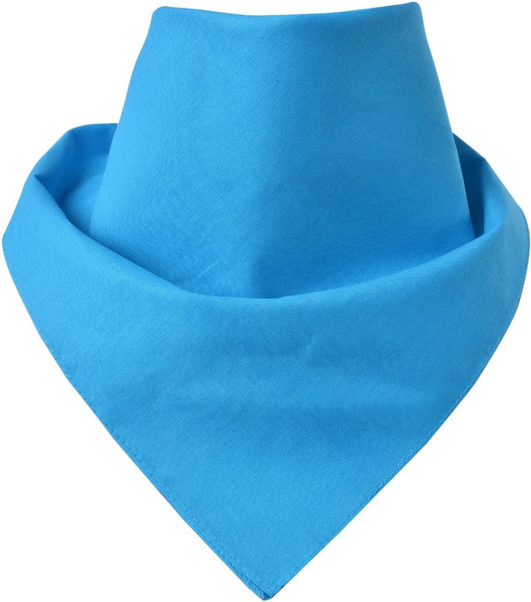 hoofddoek en halsdoek, veelzijdig accessoire, 100% katoen, 55 x 55 cm