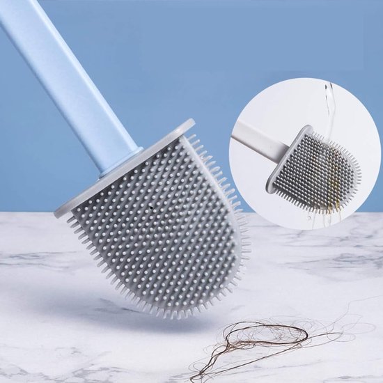 Siliconen platte borstel voor reiniging - hygiënisch, veelzijdig inzetbaar — afbeelding 3