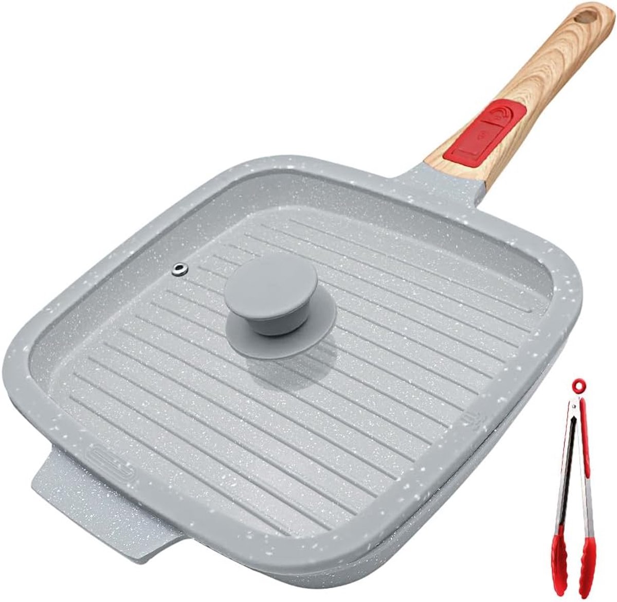 INGST Grill Pan met Deksel - Blauw