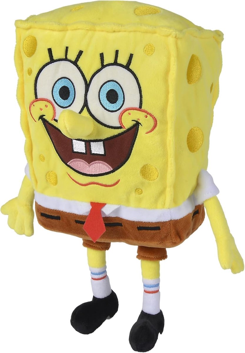 UK Beanie Baby - Spongebob Beste Dag Ooit Zacht Speelgoed