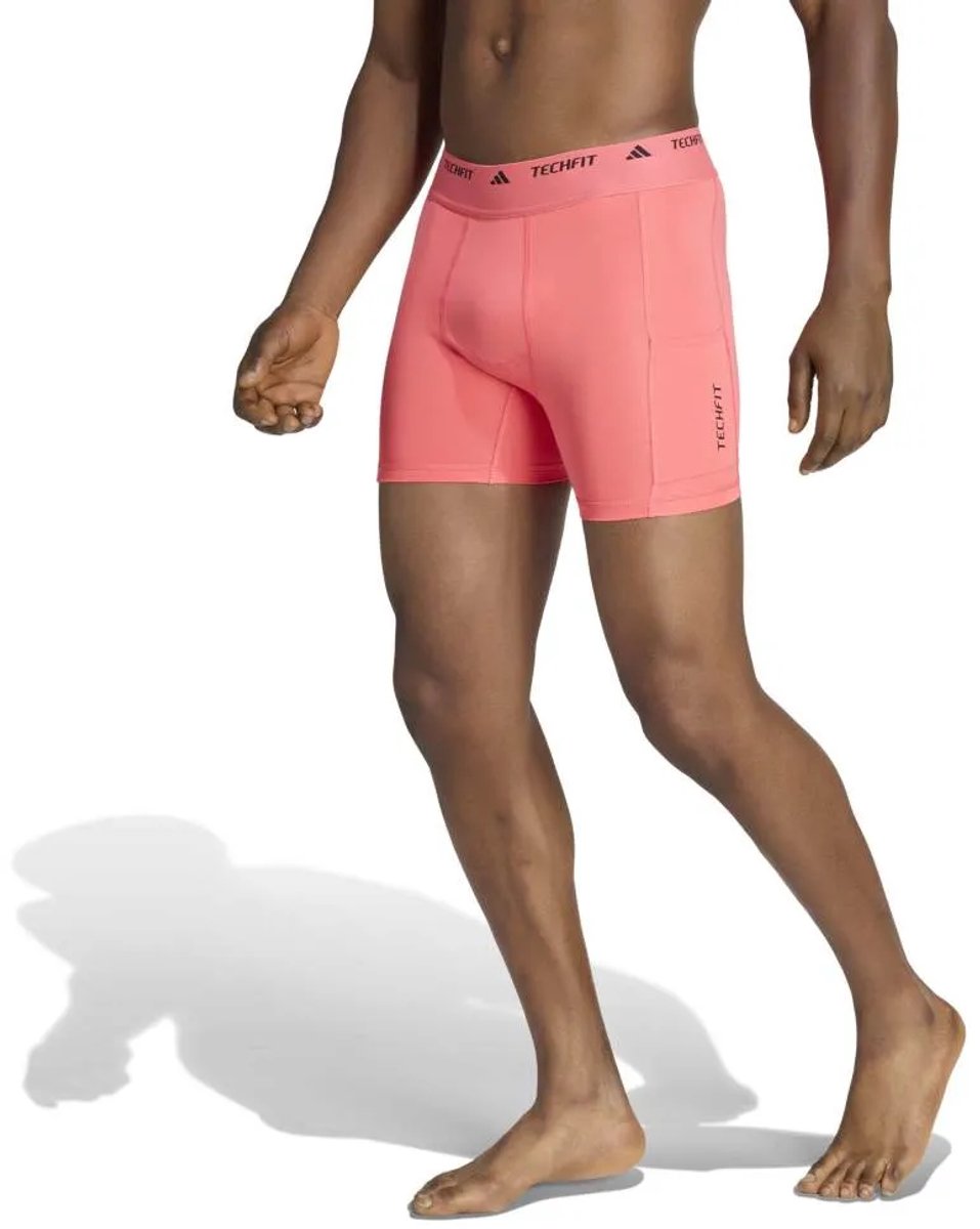 Adidas Techfit Hybrid 7´´ Korte Leggings Man Pure Turbo