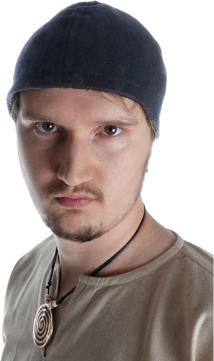 Vikingpet van wolvilt, M-XL