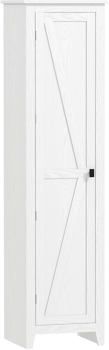 HOMCOM Keukenkast - MDF - 43,5x40x121,5cm - Wit