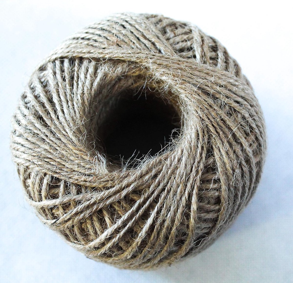 koord, 100 m, jute koord, natuurlijk draaisoord, decoratief koord, koord, verpakkingskoord, knutselkoord, bakkerskoord, decoratief koord, tuinkoord