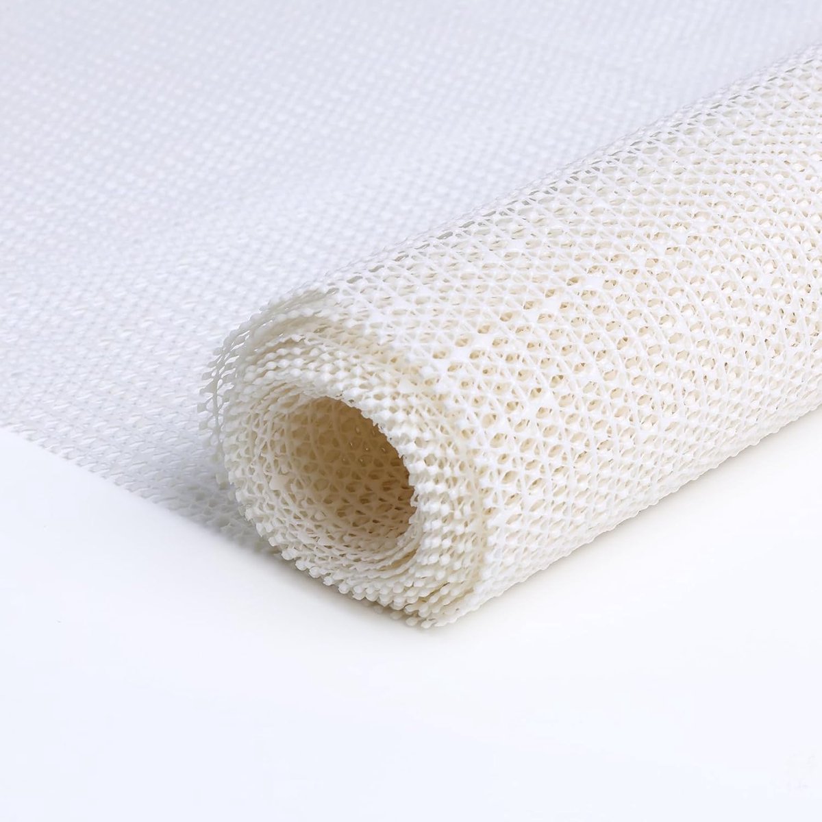 100 x 150 cm, verdikt tapijt, antisliponderlegger | DIY op maat te snijden, antislipmat voor tafelkleden, auto, laden, pallets, eetapparaten, fruit (wit)