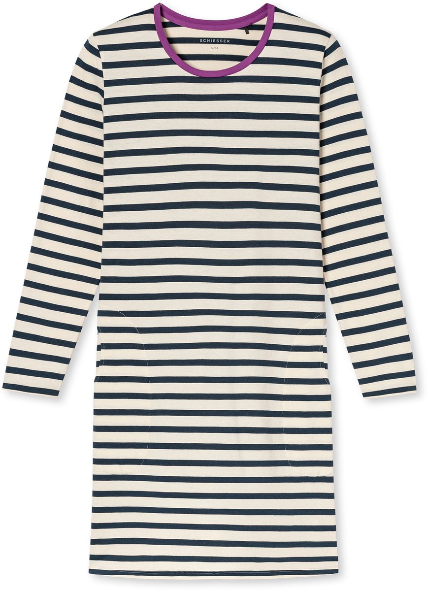 Schiesser Nachthemd Lang - Dames - Nachthemden seasalt