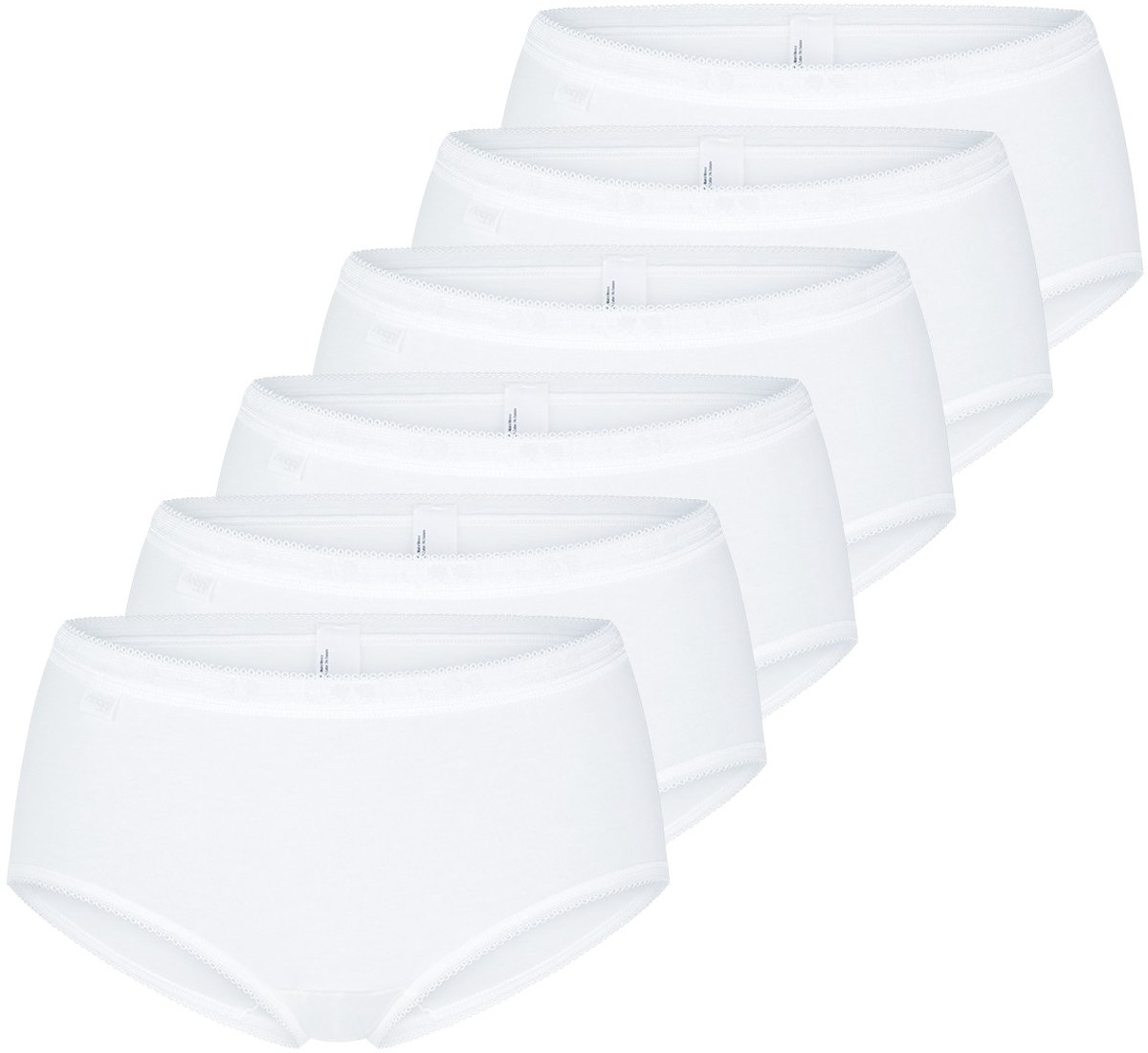 sloggi Dames midi slip 6 pack Basic+