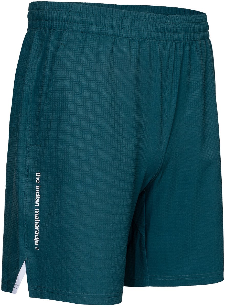 The Indian Maharadja Retro Ripstop short - ocean blue - maat L