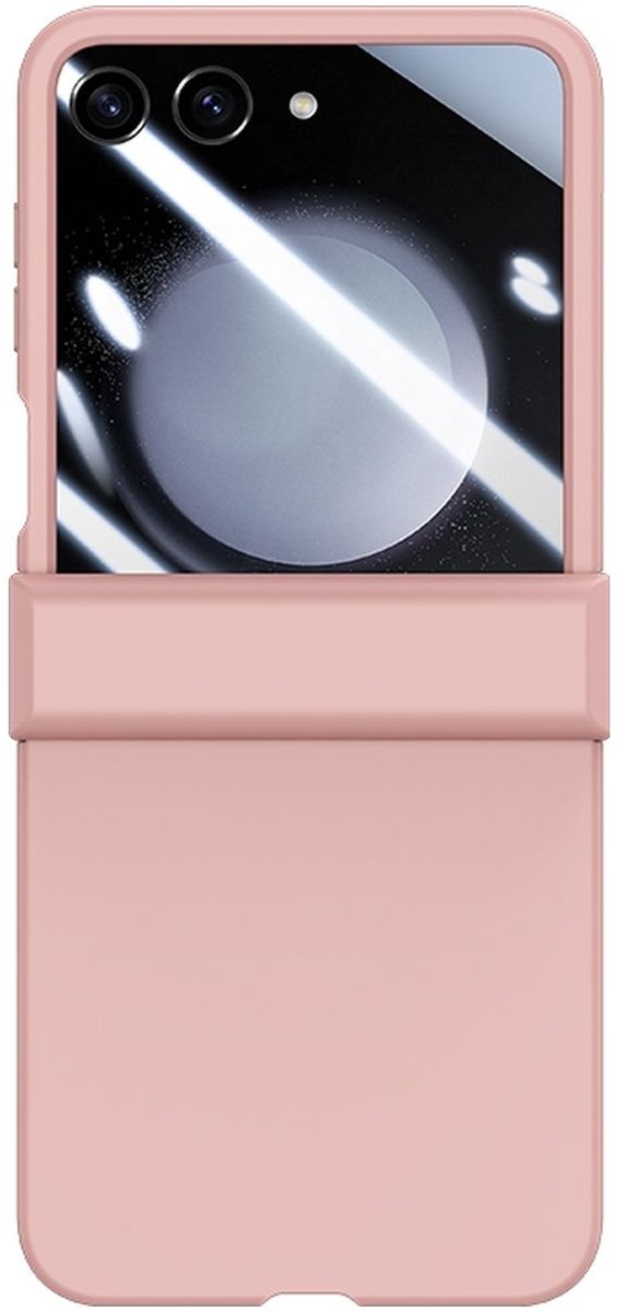 Mobigear Hoesje geschikt voor Samsung Galaxy Z Flip 7 FE Telefoonhoesje Hardcase | Mobigear Colors Backcover | Galaxy Z Flip 7 FE Case | Back Cover - Roze