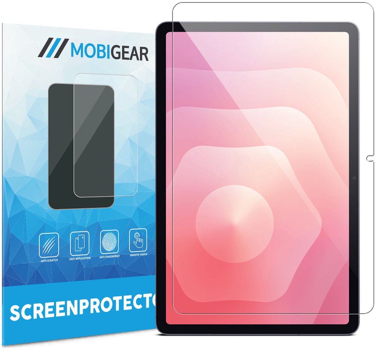 Mobigear Screenprotector geschikt voor Samsung Galaxy Tab S11 Glazen | Mobigear Screenprotector - Case Friendly