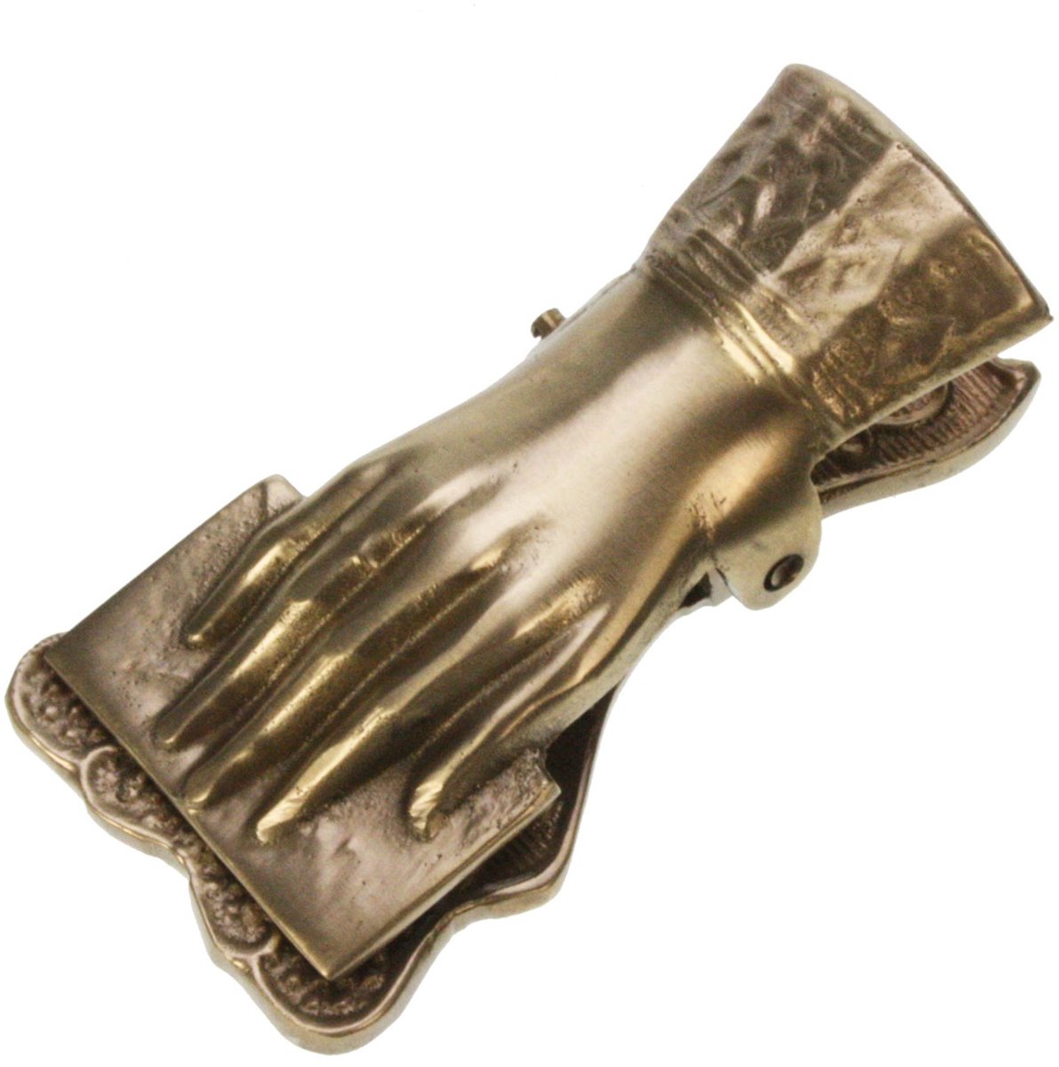 Handclip met brief 5,5x4x11cm