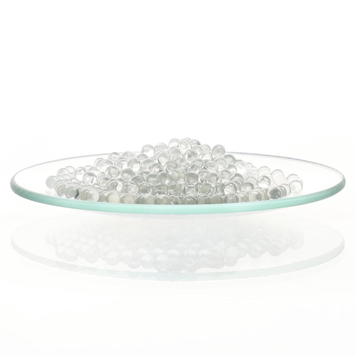 Ronde glazen kralen, diameter 3 mm, 500 kralen per verpakking, voor laboratoriumvloeistoffen, distillatie en verwarming