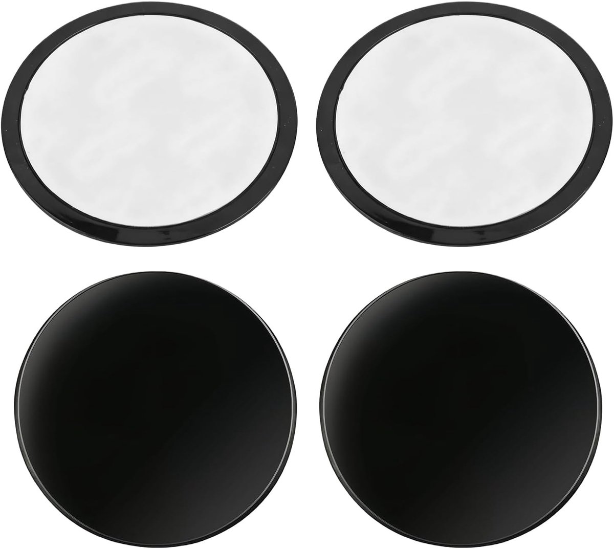 4 stuks zelfklevende bevestigingsplaten 80 mm met dashboard - stabiel dashboard voor zuignaphouder, zelfklevende montageplaat voor mobiele telefoonhouder navigatie GPS smartphone voorruit autohouder