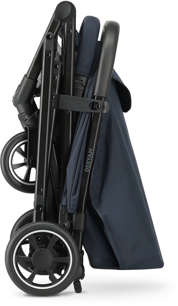 Deryan Easy Luxe Buggy - Lichtgewicht - Compact - Inklapbaar - Blauw – foto 8