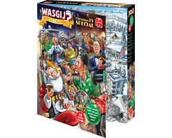 Product afbeelding van Wasgij Kerstmis Adventskalender 2026 - Kerstmis tv-special - 24 puzzels met 54 stukjes - Aftelkalender - Advent Calender