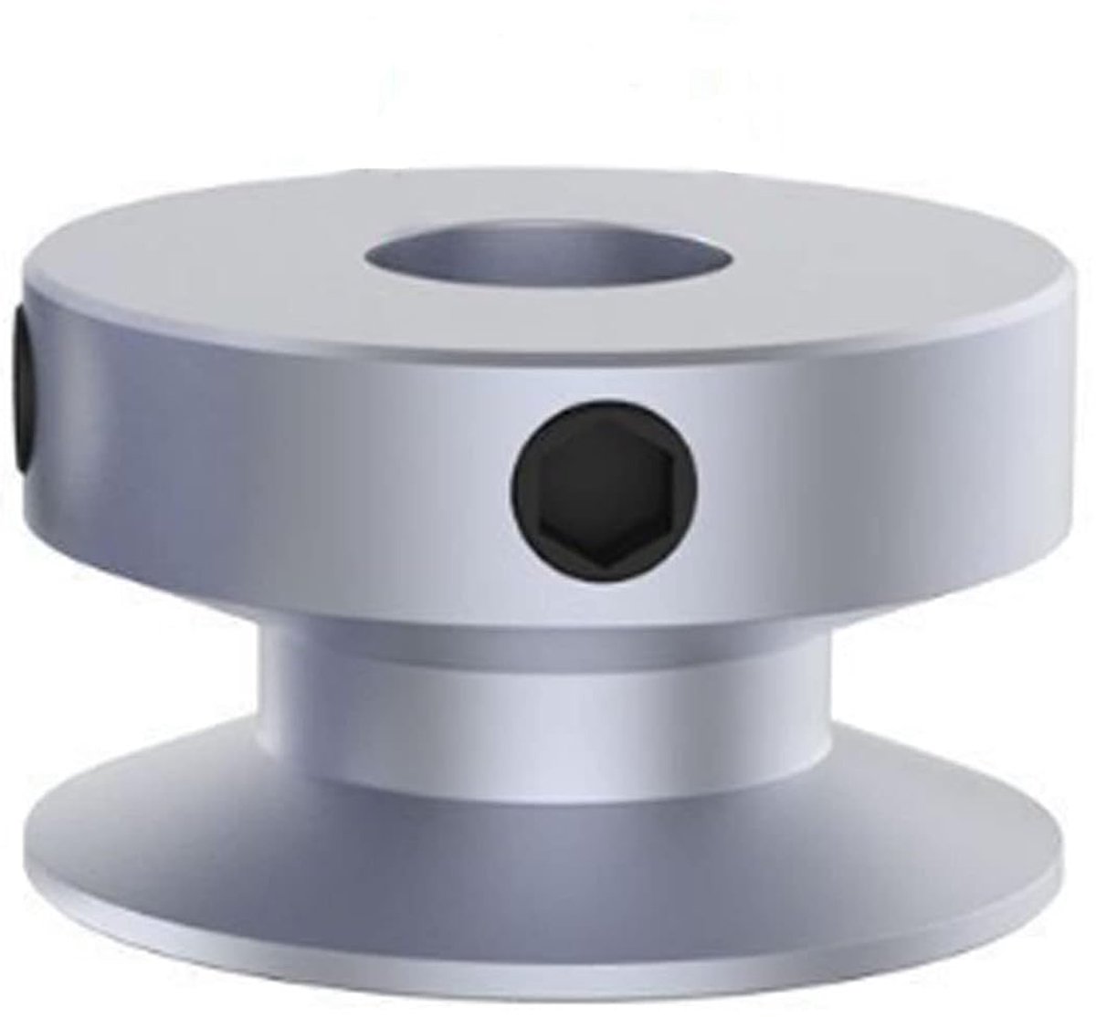 Buitendiameter 30mm Enige Groefkatrol 11mm Vaste droeg Katrol voor Boormachine 4MM PU Ronde Riem