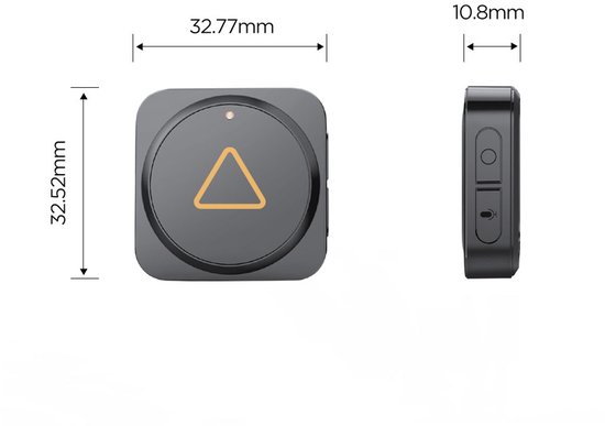 VIOFO BTR200 - Bluetooth SOS Knop voor Dashcam - Draadloze Noodopnameknop - Directe Beeldbeveiliging - Handige Afstandsbediening - Compatibel met VIOFO Dashcams - Eenvoudige Koppeling via Bluetooth van Viofo — afbeelding 3