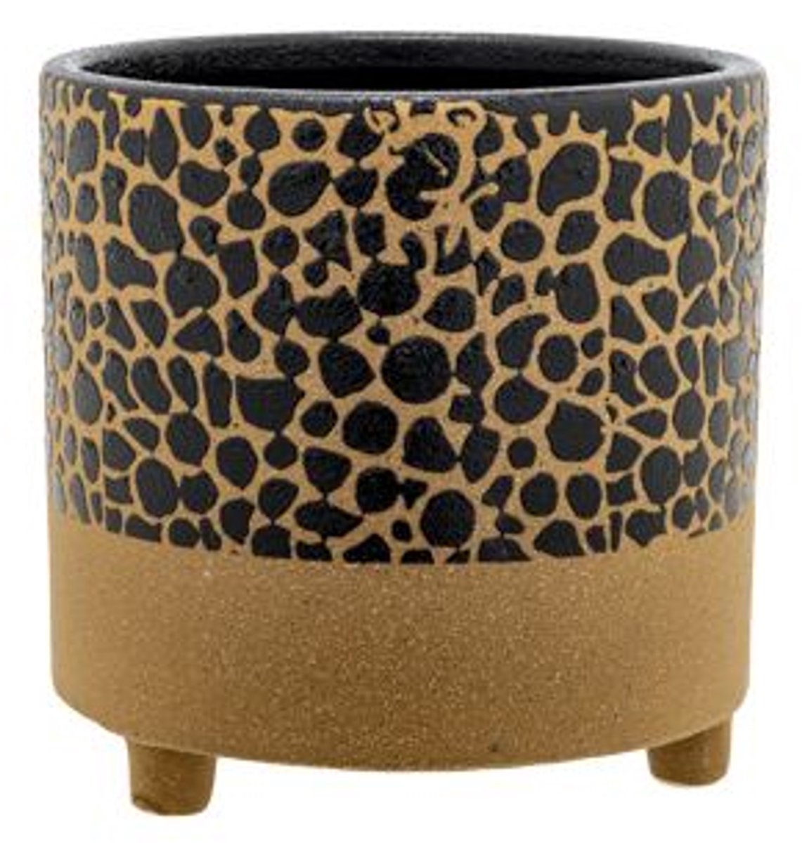 Cosy @ Home Bloempot Serra Skin Camel 11,5x11,5xh11c