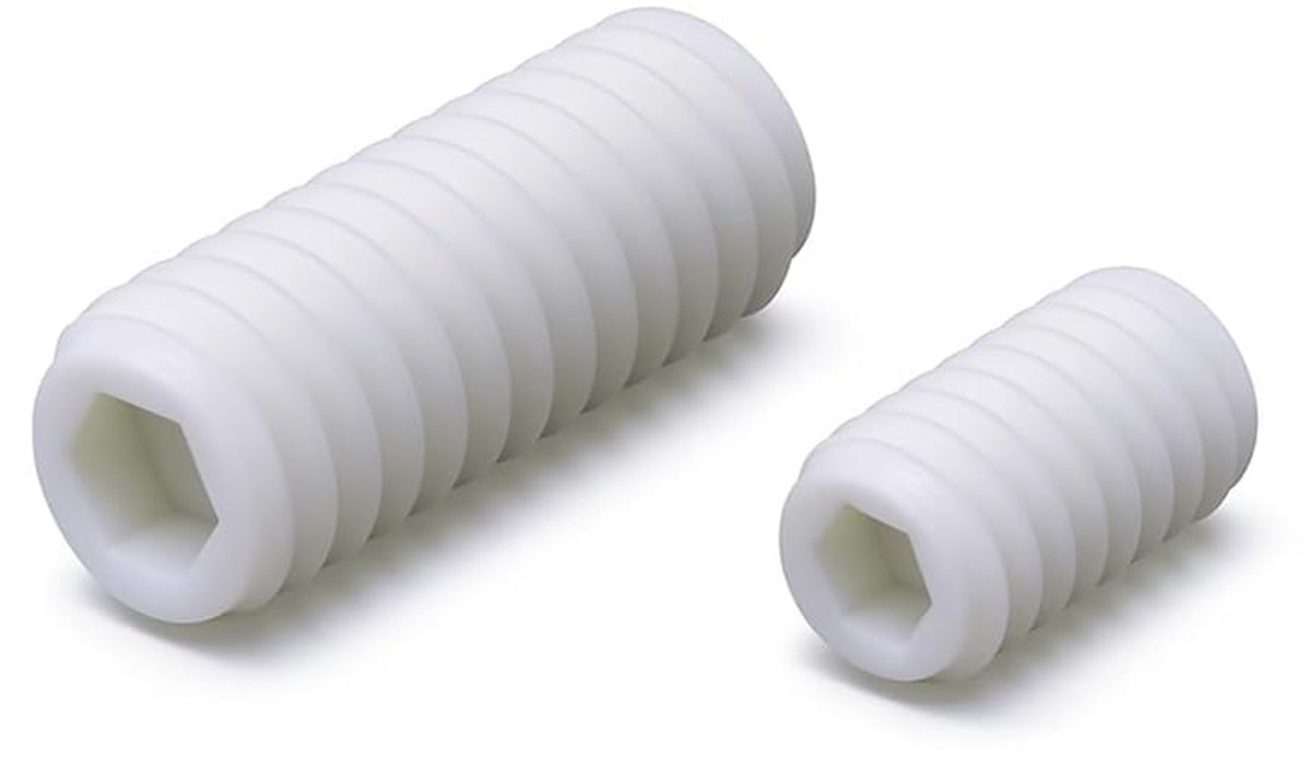 Schroefdraadstift, madenschroeven met kegelkop en binnenzeskant (vergelijkbaar met DIN 913) (M10x20mm, 50, stuks)