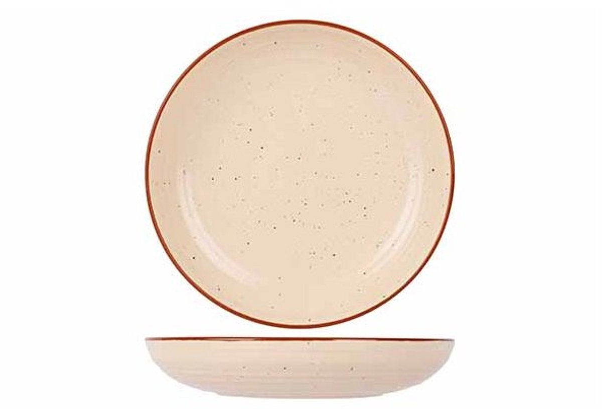 Artisan Cream Diep Bord D25cm Coupe 940ml