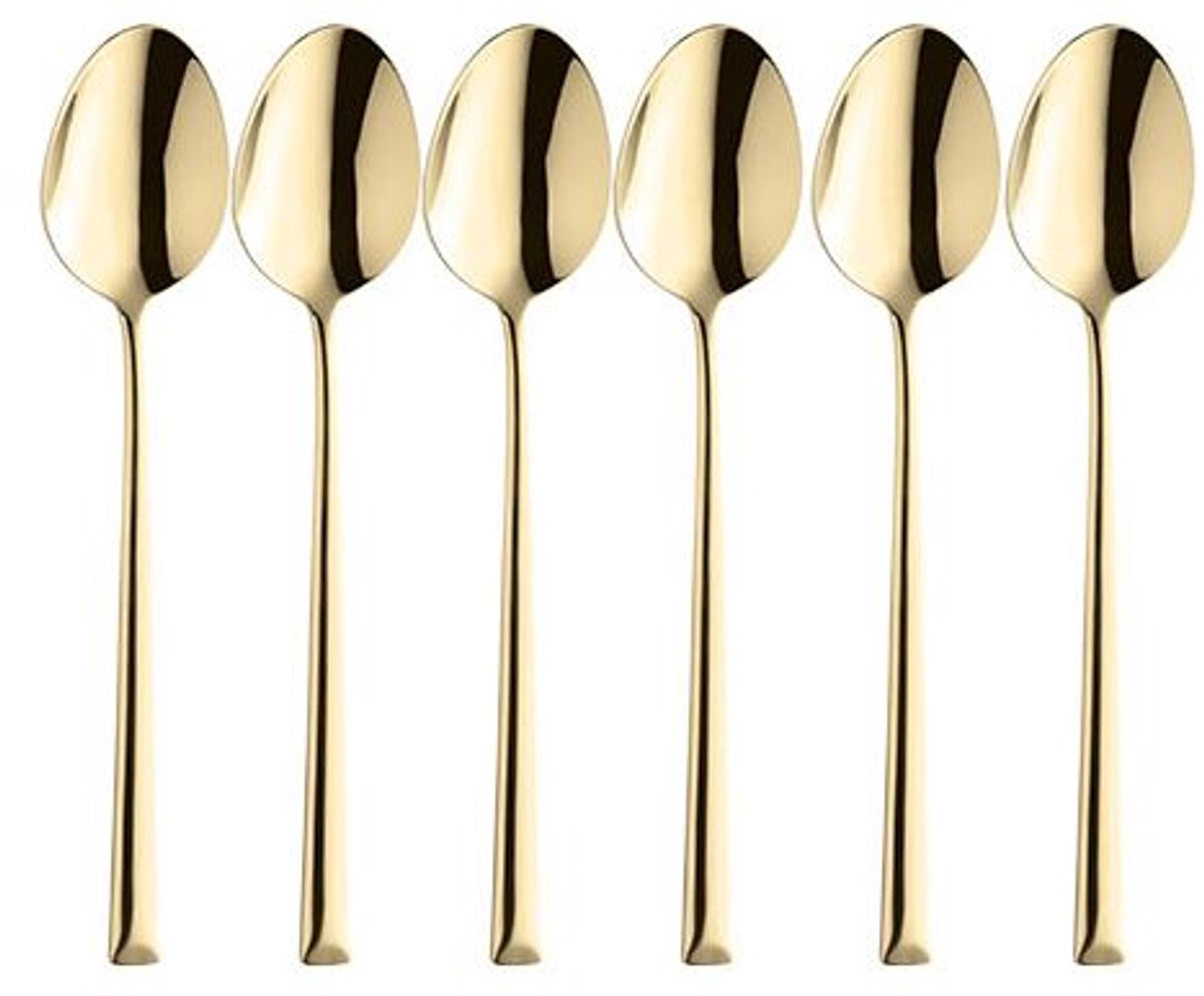 Metropole Pvd Koffielepel Goud Set 6 Kraft Box