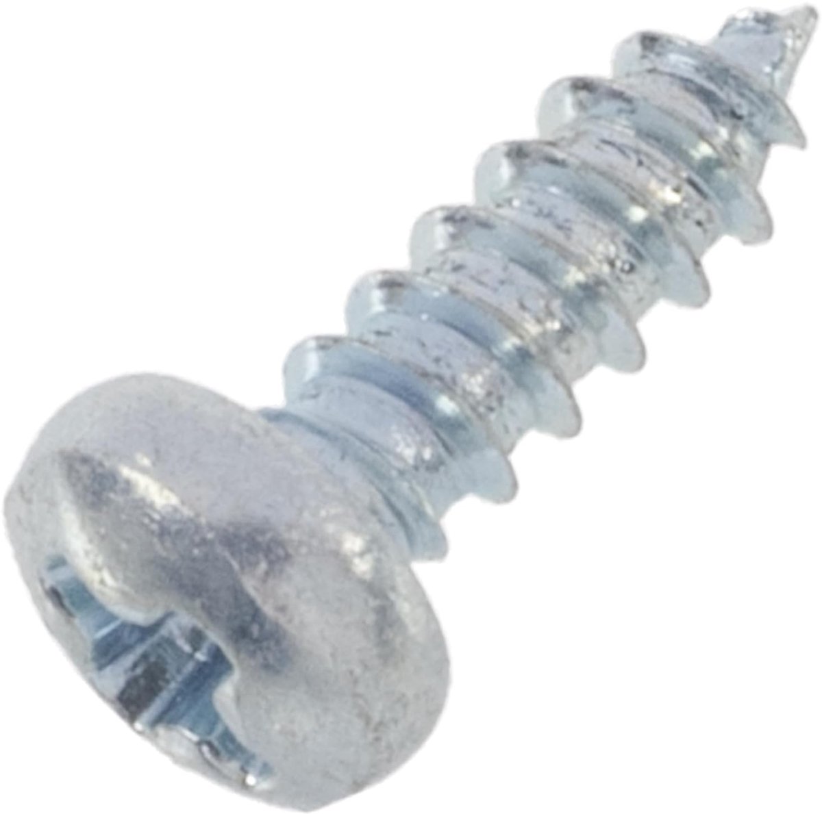 - 100 stuks Zelftappende schroeven met een cilindrische kop - M2.2x6.5mm - Verzinkt staal - DIN7981 - C44619