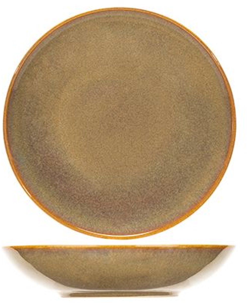 Bloom Olive Diep Bord D21,5xh4,5cm