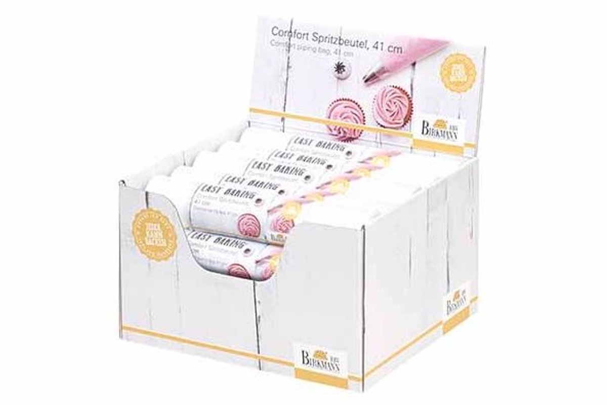 Easy Baking Display 20x Rol Spuitzakken Set20 - 1000ml - L41cm