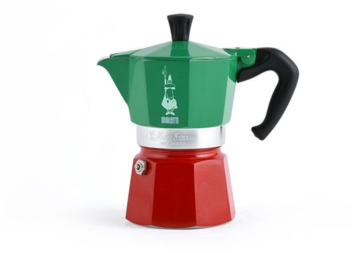 Bialetti Moka Express Italia - 3 kops - 200ml