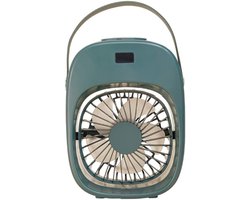 Mini air conditioner cooling fan usb spray small cooling fan mobile portable silent large wind humidifying small fan - ShopVlot