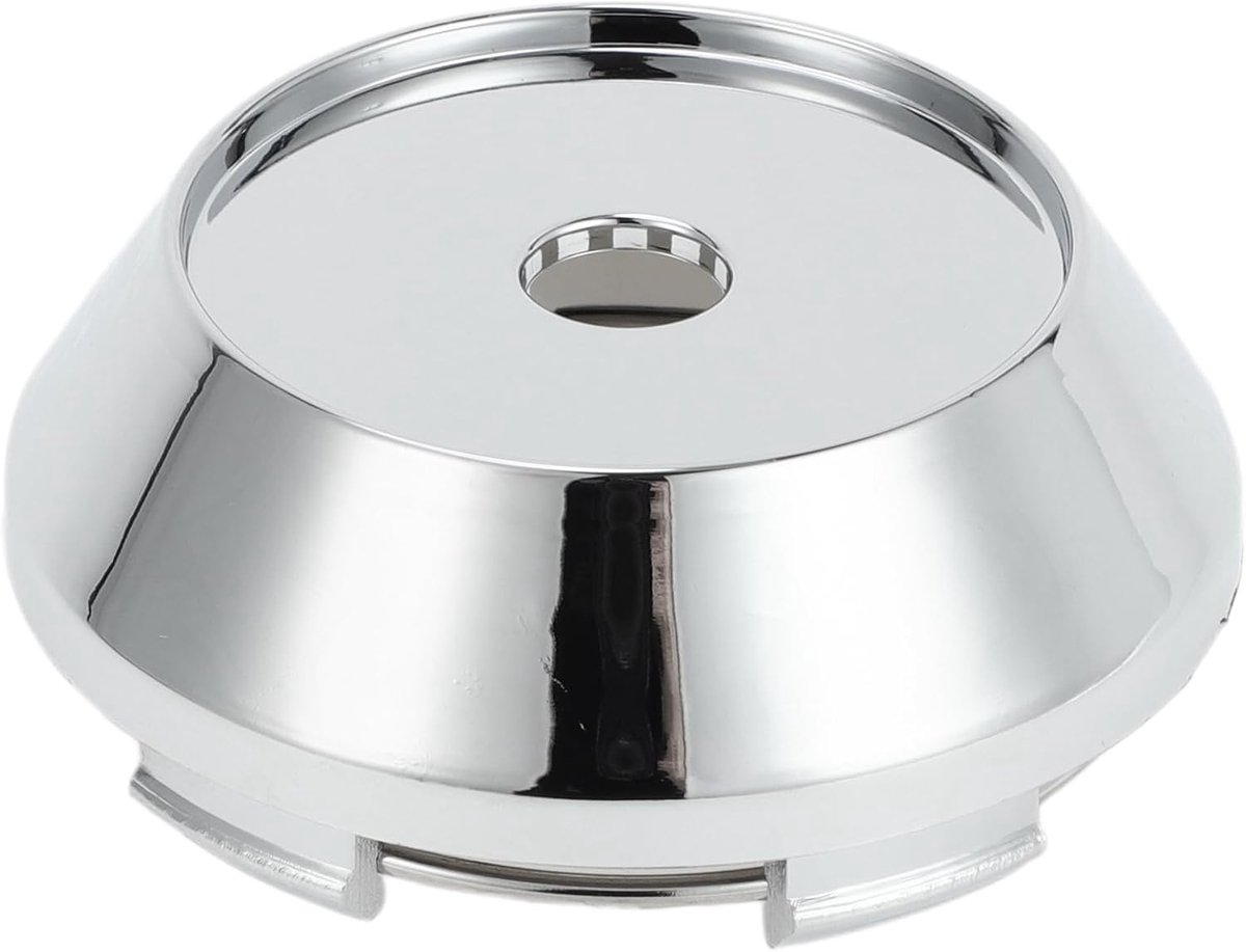 Wheel Hub Cover Car Rim Cap Wheel Hub Cap 65 mm 2.56 Inch OD Plastic Locking for Most Cars Silver 1 Piece - ShopVlot