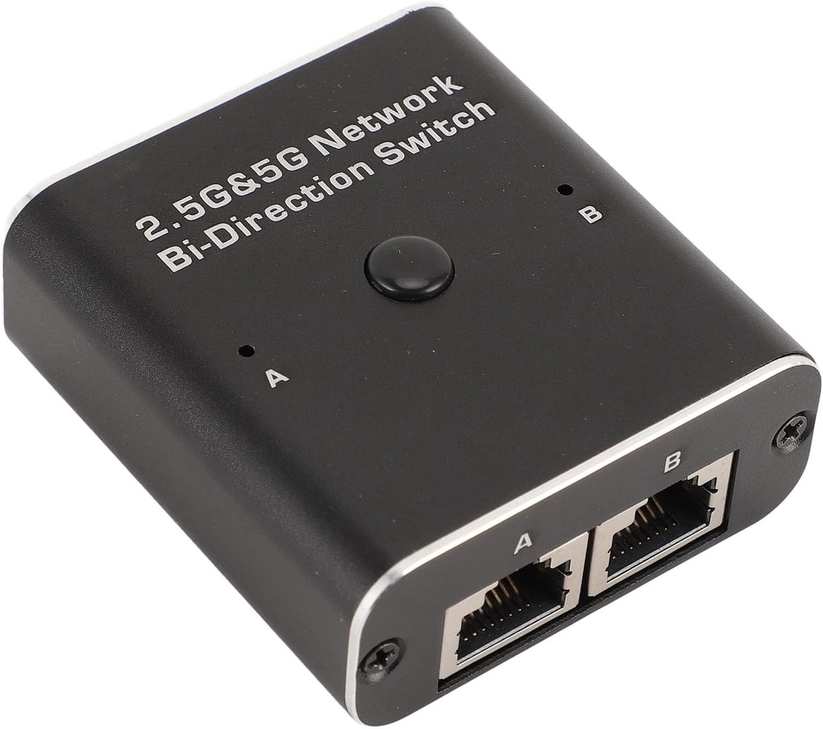 LICAEVEY 2 Ports 2.5G 5G Gigabit Network Switch, 2.5/5 Gigabit Ethernet Switch Splitter 1 To 2 1000Mbps, RJ45 Internal - ShopVlot