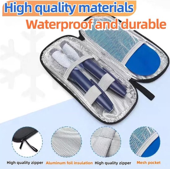 Cooler Bag for Insulin, Cooler Bag, Insulin Bag, Travel Bag, Travel Medicine Bag, Insulin for Travel, Cooler Travel - ShopVlot — afbeelding 4