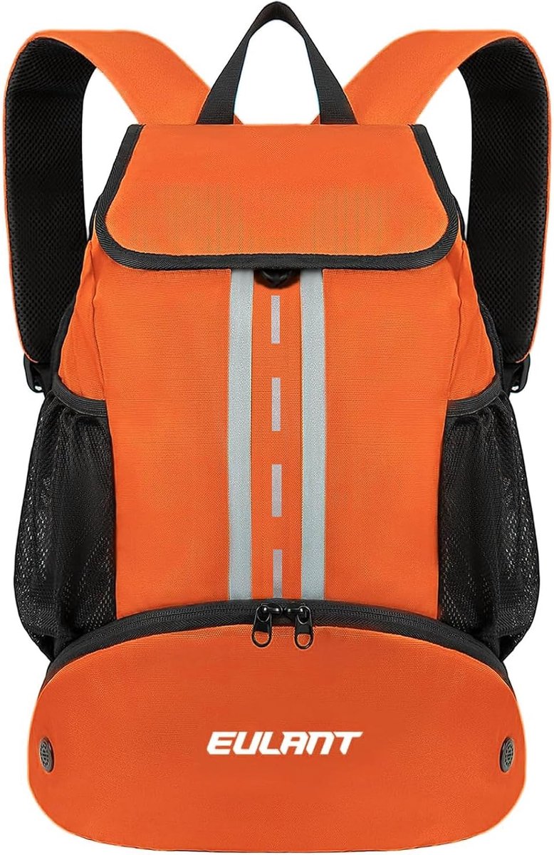 EULANT Football Backpacks with Shoe Compartment, Waterproof Sports Bags for Basketball, Swimming, Camping, Training - ShopVlot