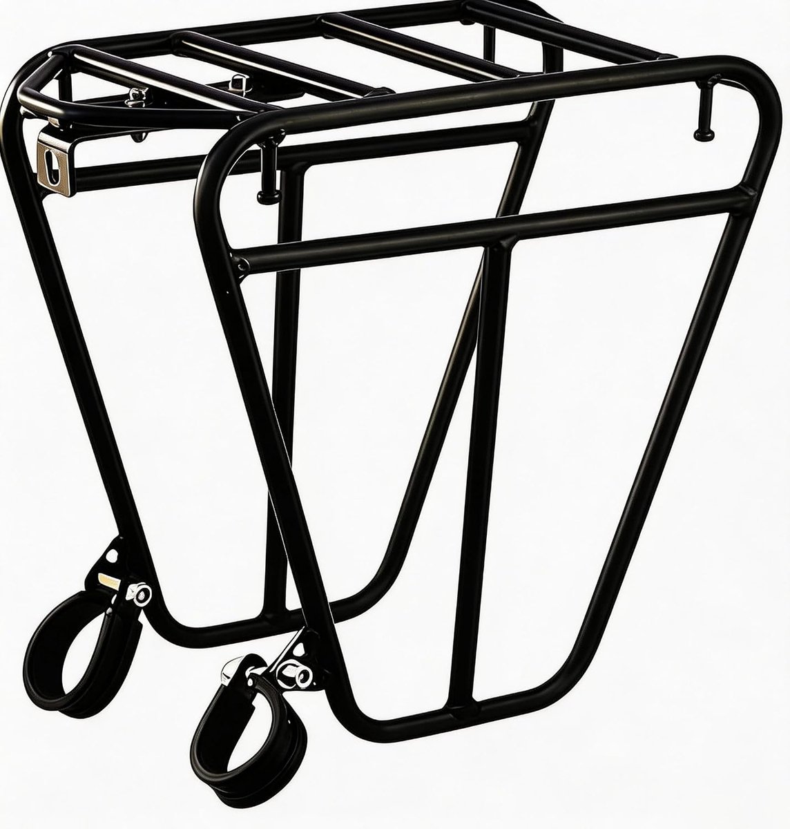 Fietsbagagedrager voor en achter, stabiele stalen bagagedrager voor mountainbike, gravel bike en trekking, tot 25 kg - ShopVlot