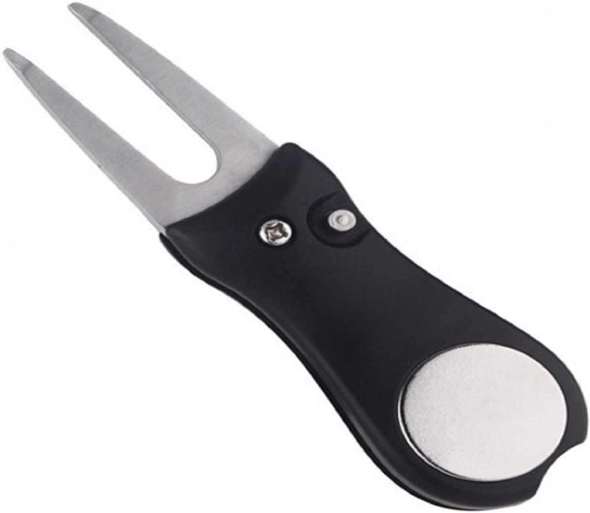 Pitch fork collapsible with coins for ball marking/Divot Tool with ball marker - ShopVlot