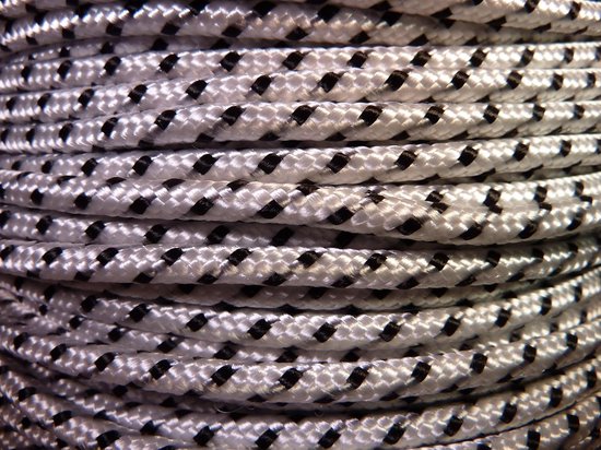 Brr exactus Cable Reel Housing with Very Stable Nylon, 180° Rotatable, Brown/White, 4.5 m, Nylon, 10 m - ShopVlot — afbeelding 3