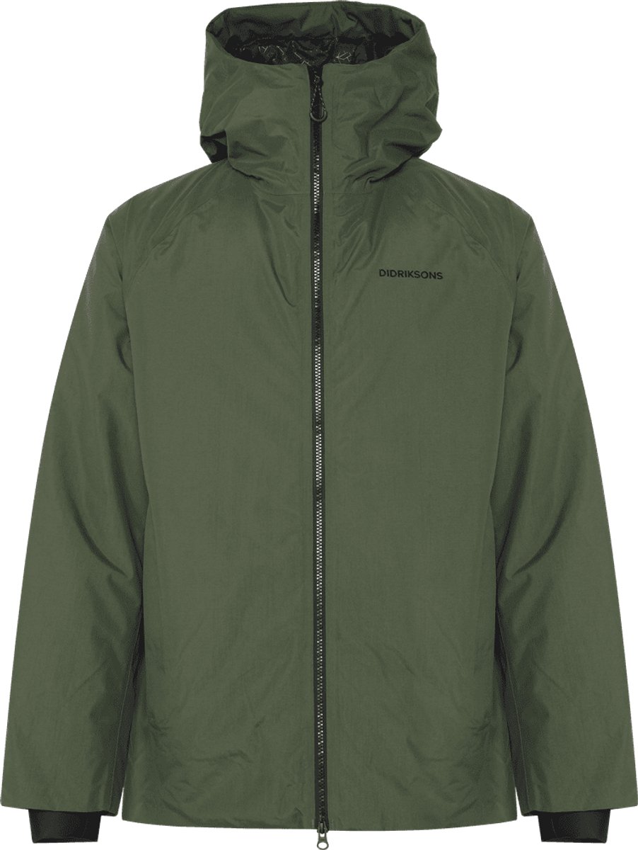 Didriksons MARVIN USX JKT Heren Outdoorjas Deep Groen