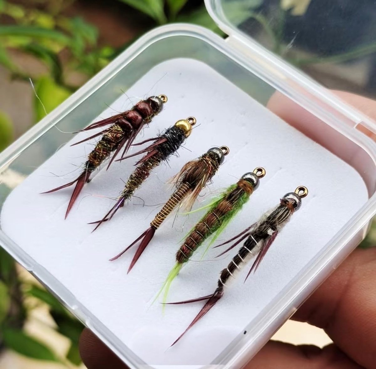NEW AMZfishing® 5 Pieces Stone Flies - Stone Flies for Trout Fishing - Trout Flying - Trout Fly Fishing Bait - ShopVlot