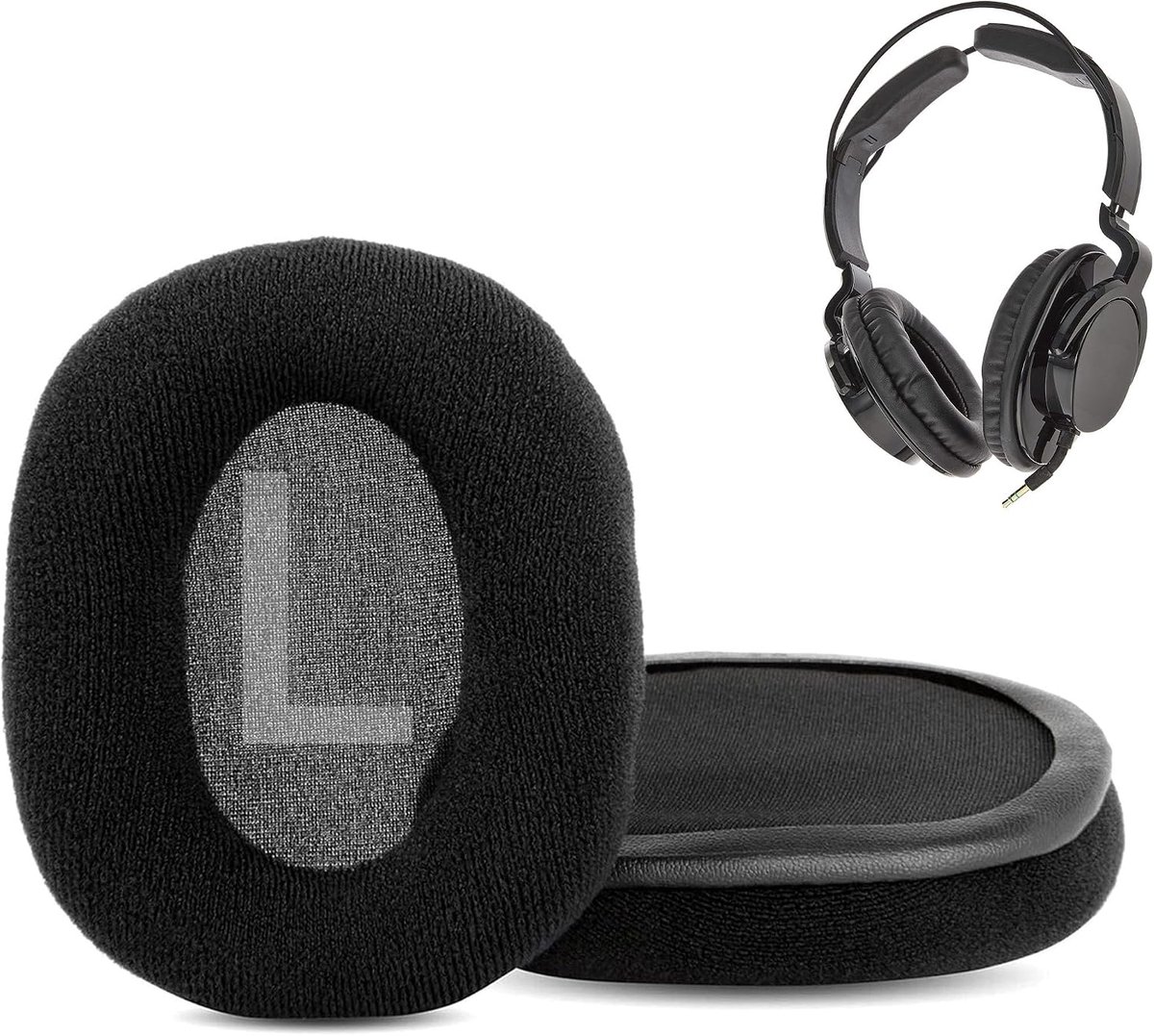 Ear Pads Suitable for Superlux HD 661 HD661 Headphones, Ear Pads Replacement with Warm Softer Fabric and High Density - ShopVlot