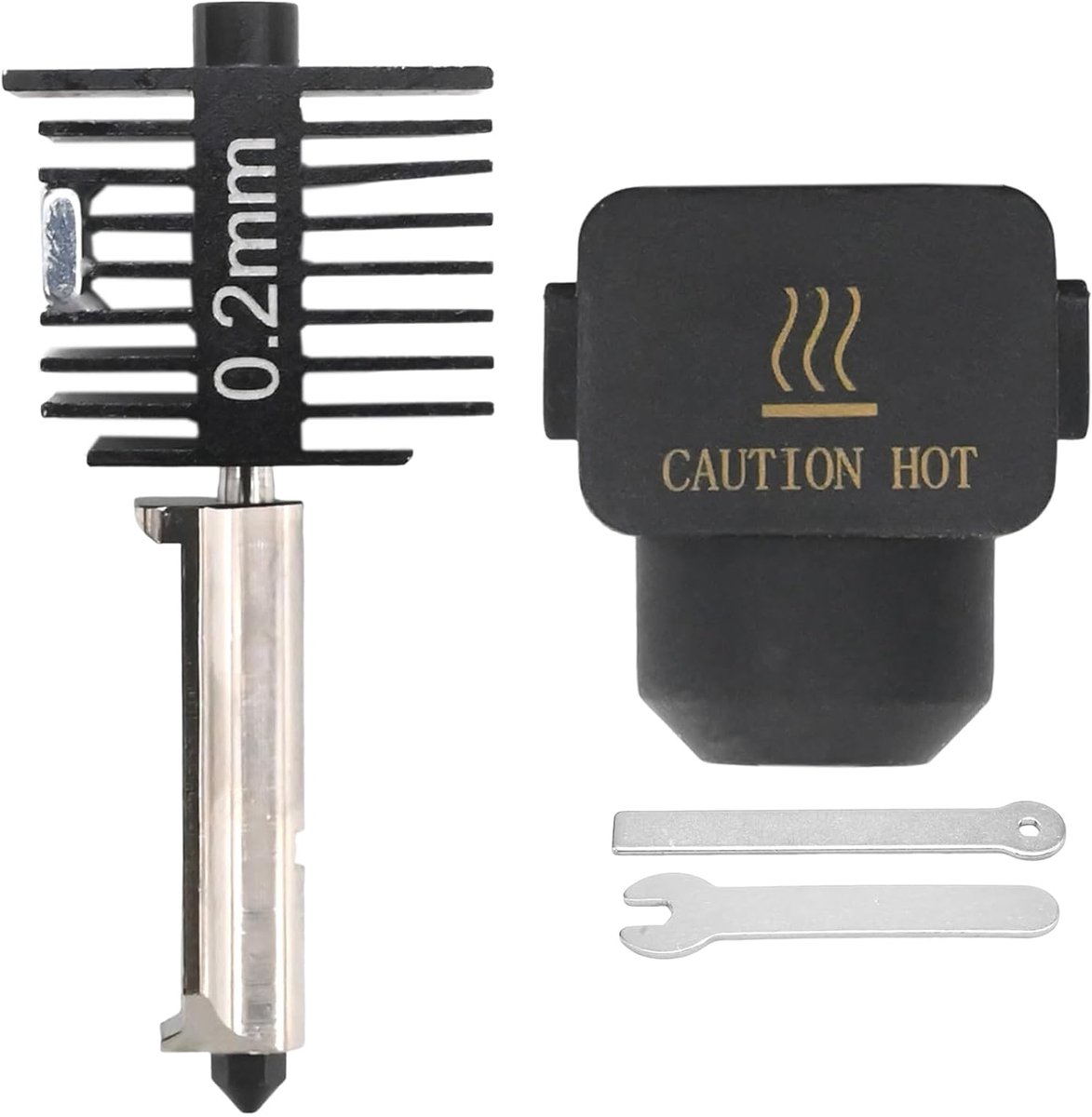 3D-printeronderdeel 0,2 mm hot-endkit - vervanging Bambu Lab A1/A1 Mini - verhoogt detailresolutie - ShopVlot