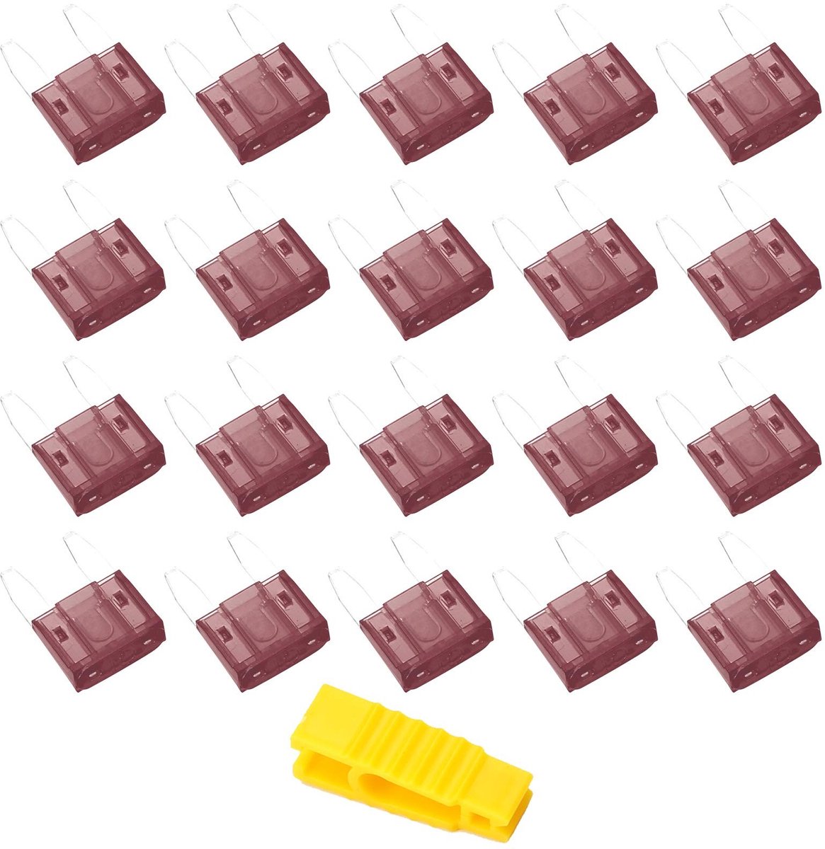Solidchoice - Set van 20 Mini Vervangfuses 7.5A voor Auto's en Motoren