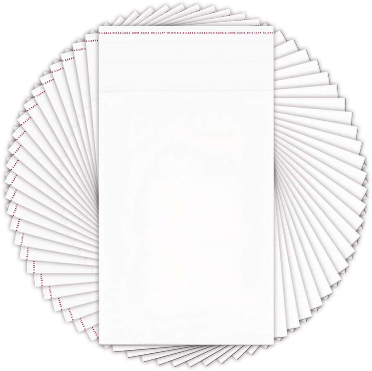 Solidchoice - Zelfklevende Cellofaanzakjes 2 x 3 Inch 200 Stuks