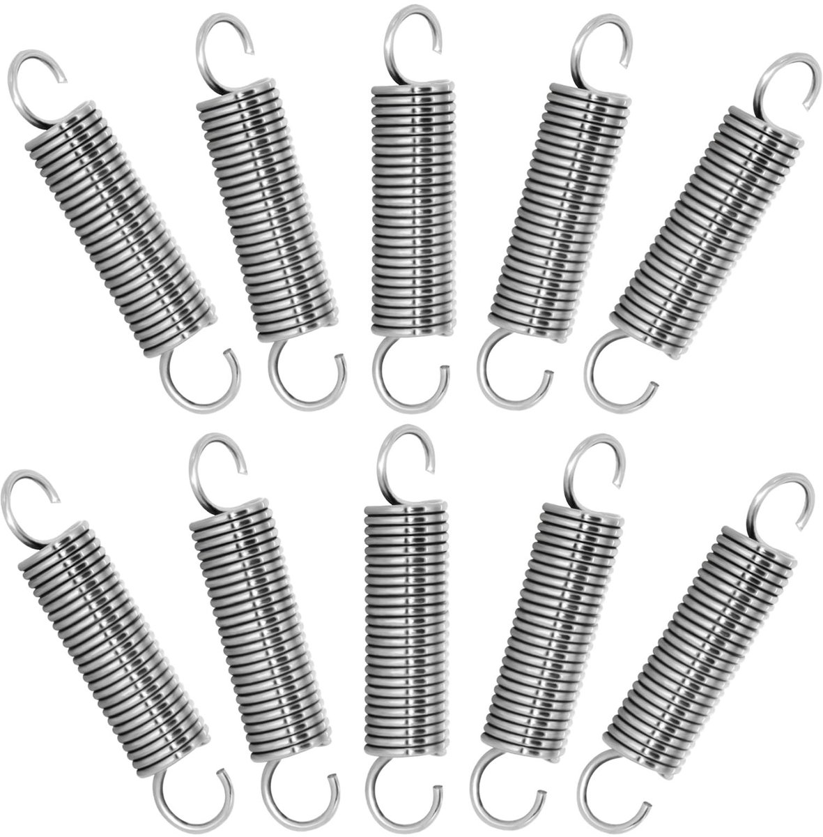 Solidchoice - Set van 10 Tension Springs met Haken