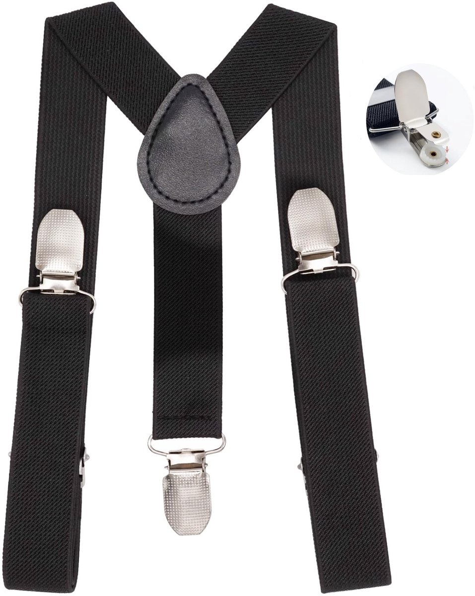 Solidchoice - Y-vormige Kindersuspenders met Verstelbare Comfort