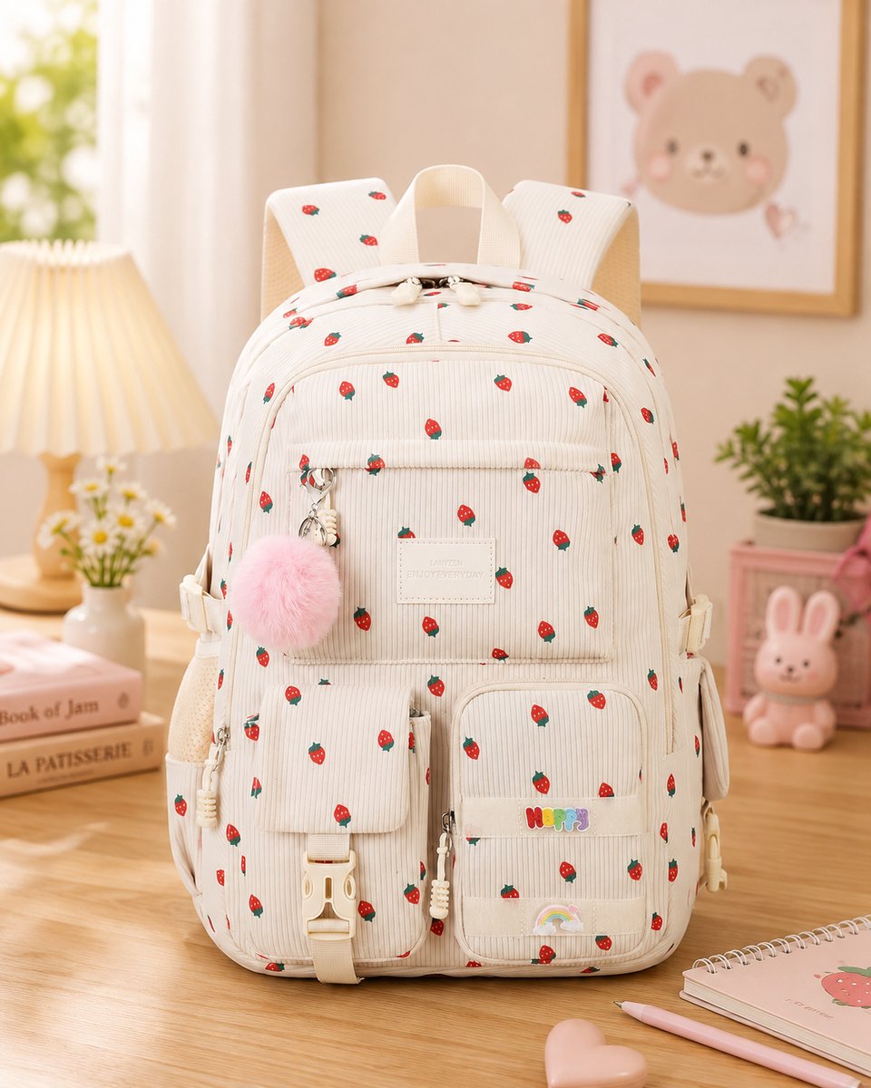 Schoolrugzak voor Tieners en Kinderen - 18 inch Laptopvak - Waterafstotend - Multifunctioneel