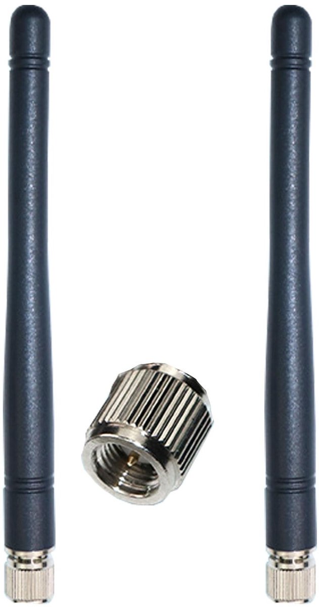 Solidchoice - 2-Pack 4G WiFi Antenne met Rotabele SMA Male Connector