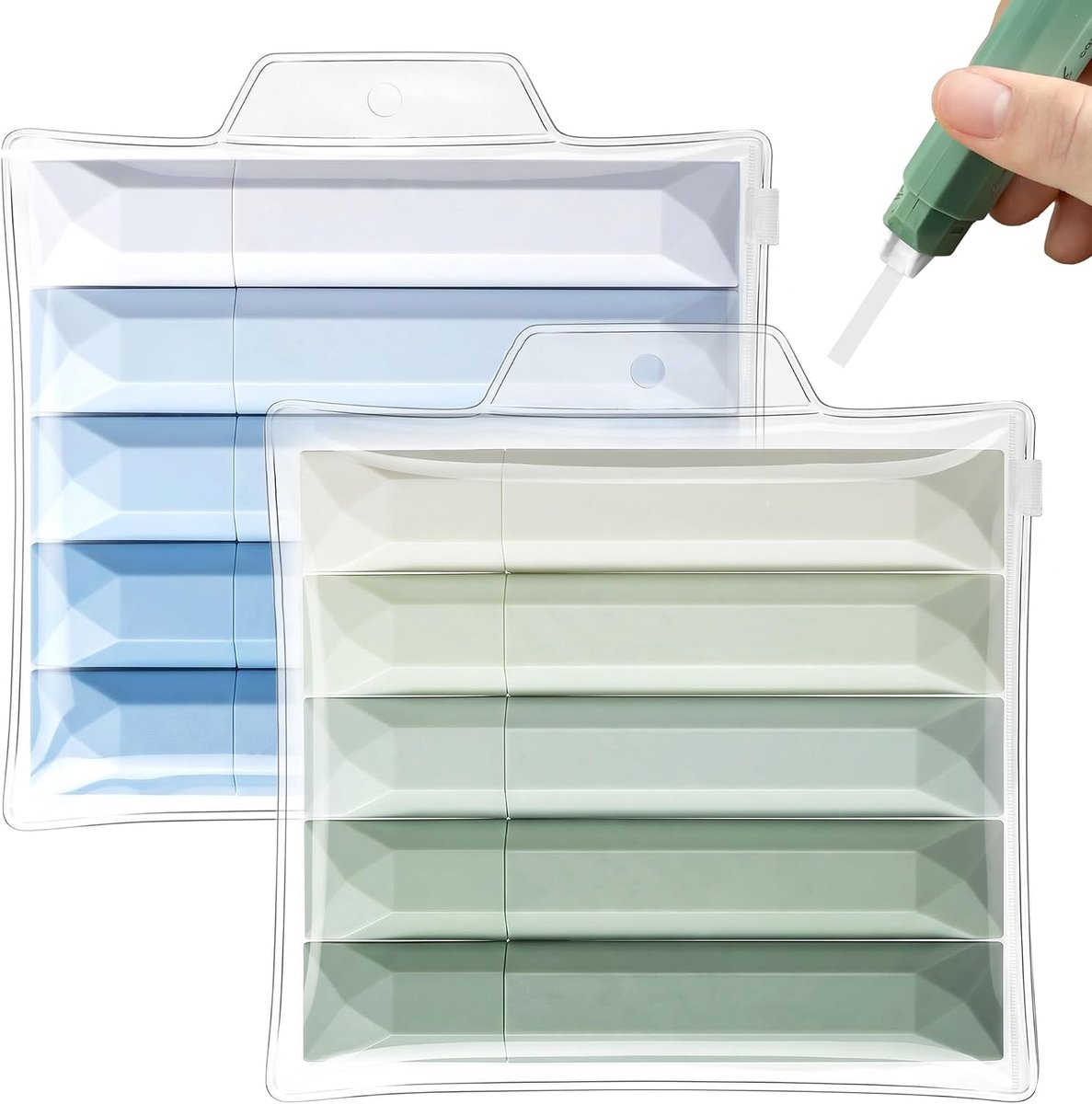 Correctierollers 10 Stuks - 6mx5mm Draagbare Mini Correctietape - Sneldrogend en Handig voor Thuis en Kantoor - ShopVlot